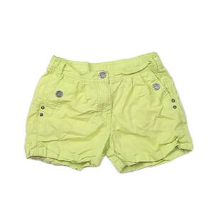 Okaidi Girls Green Shorts size: 6 Years
